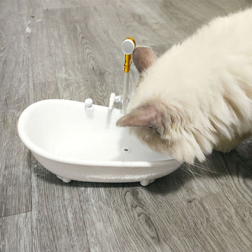 Bathtub Automatic Pet Cat Drinking Fountain Pet Drinking Fountain Bowl Electronic Water Fountain for Cats Kittens Pet Supplie daiiibabyyy